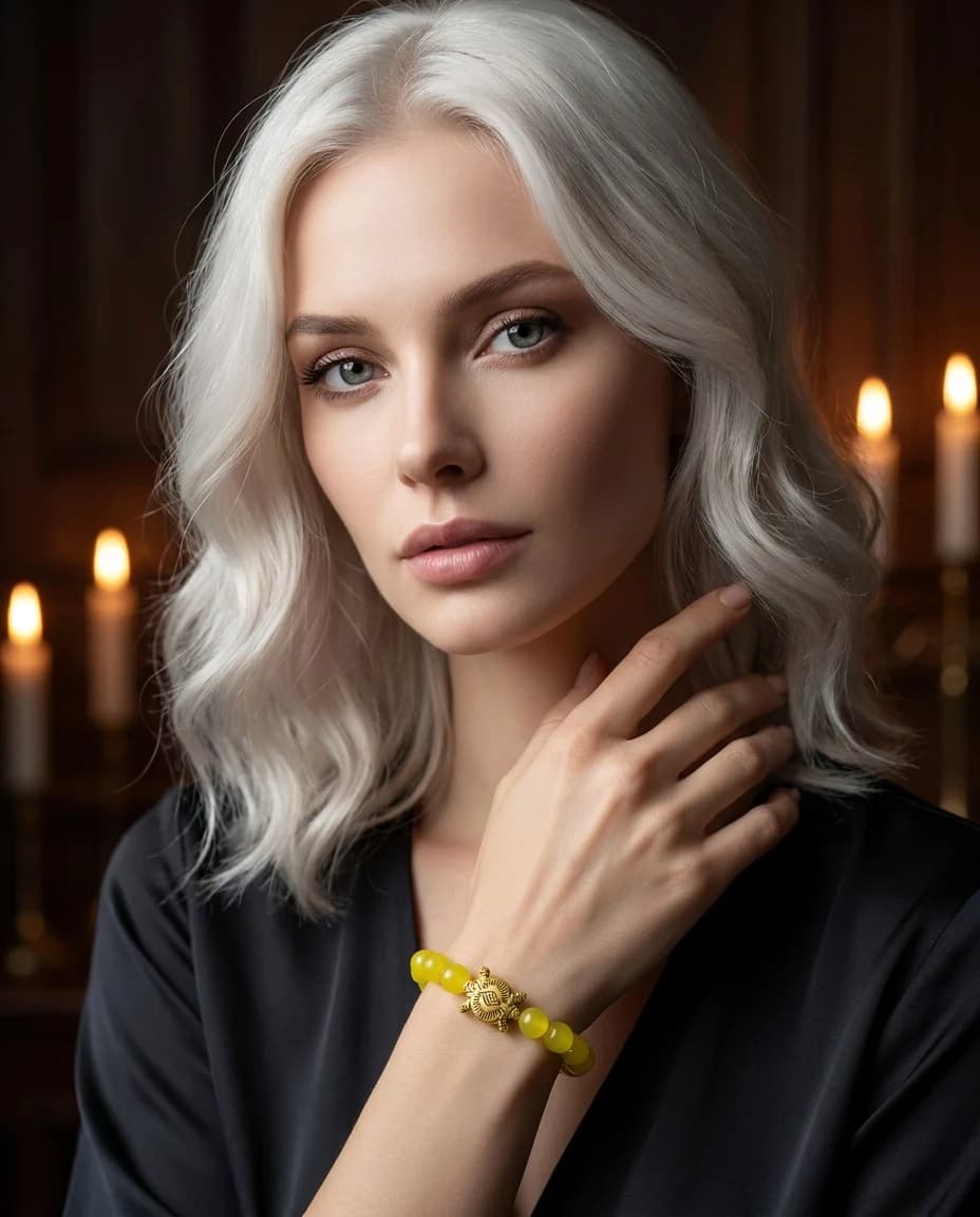 Bracciale Luminosa Gioia: Giada Lemon — foto 1