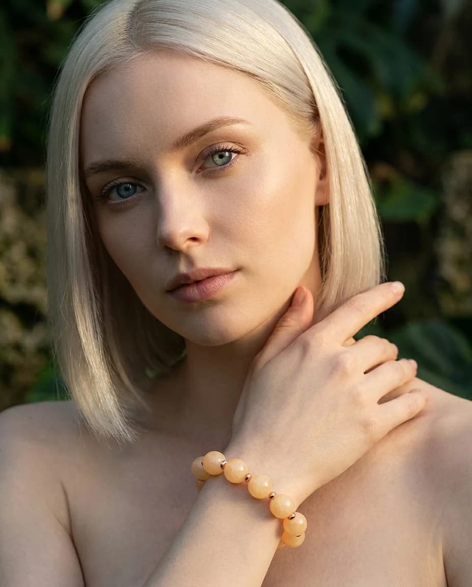 Bracciale quarzo e ematite — foto 1